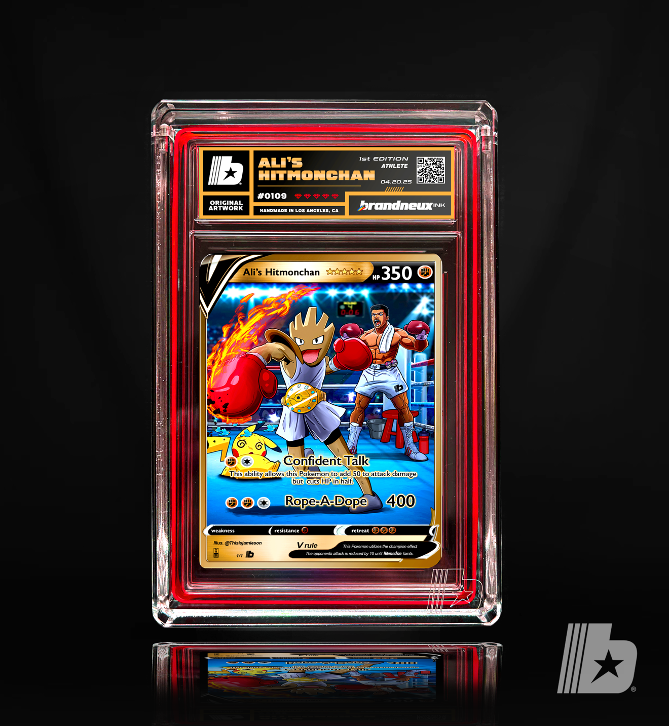 Ali's Hitmonchan (Collector's Card)