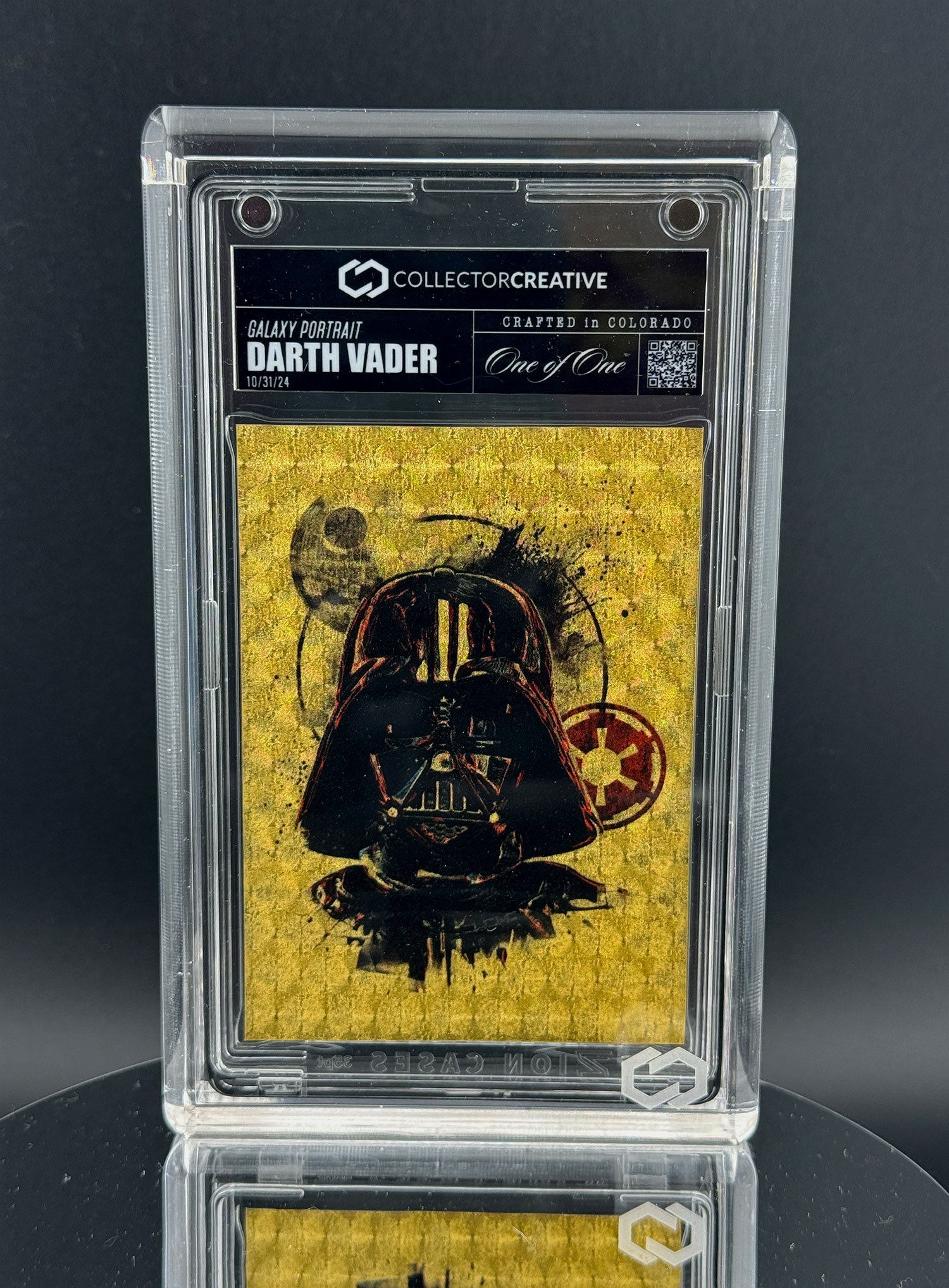 Galaxy Portrait: Darth Vader (Gold Rarefoil)