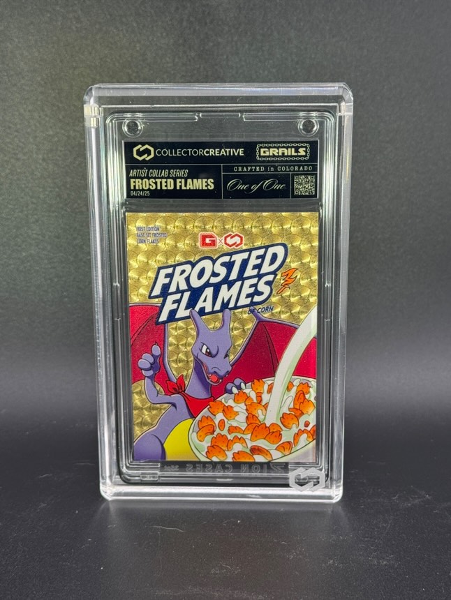 Frosted Flames (Gold Rarefoil)