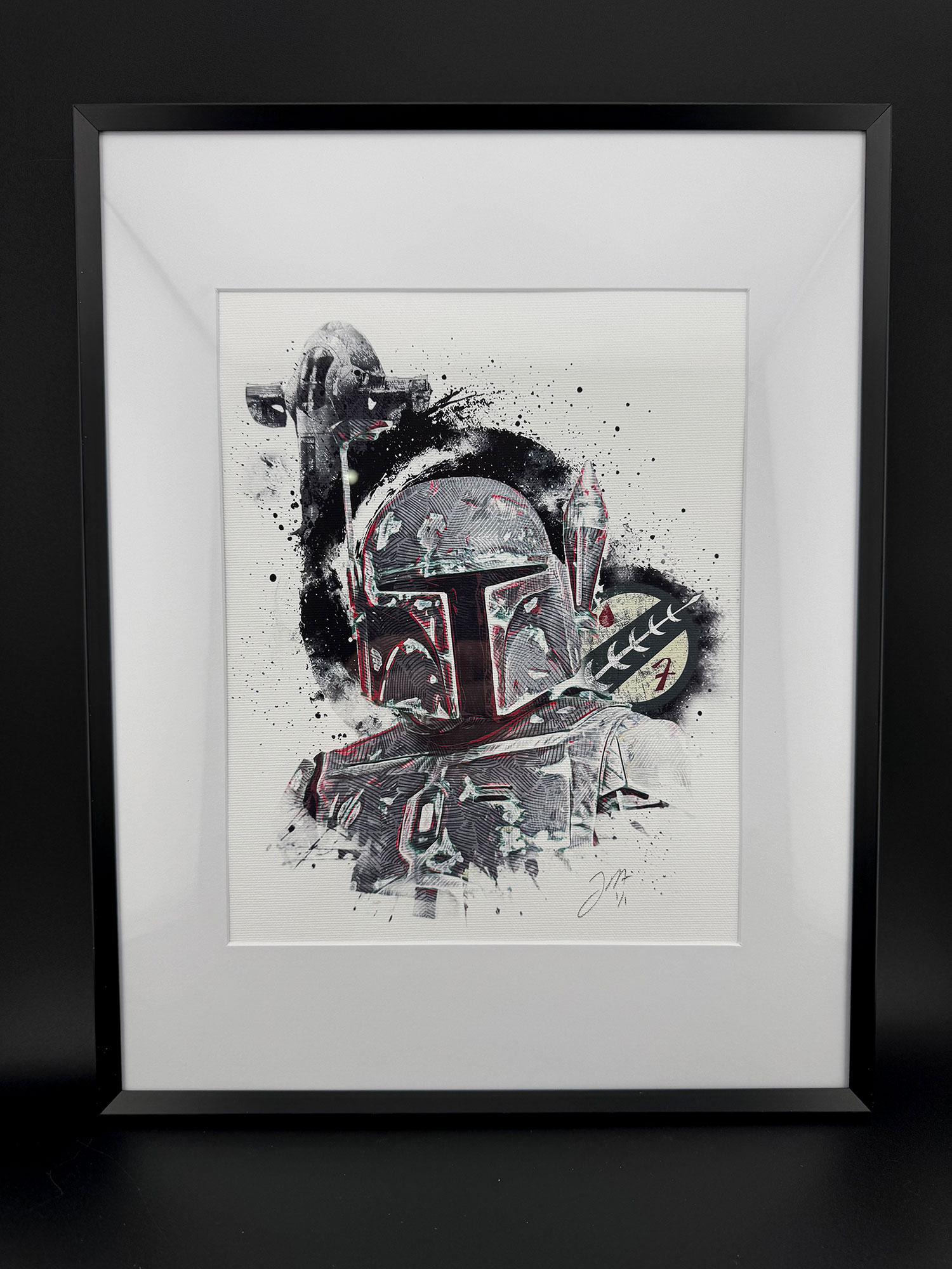 Galaxy Portrait: Boba Fett (Gallery Series)