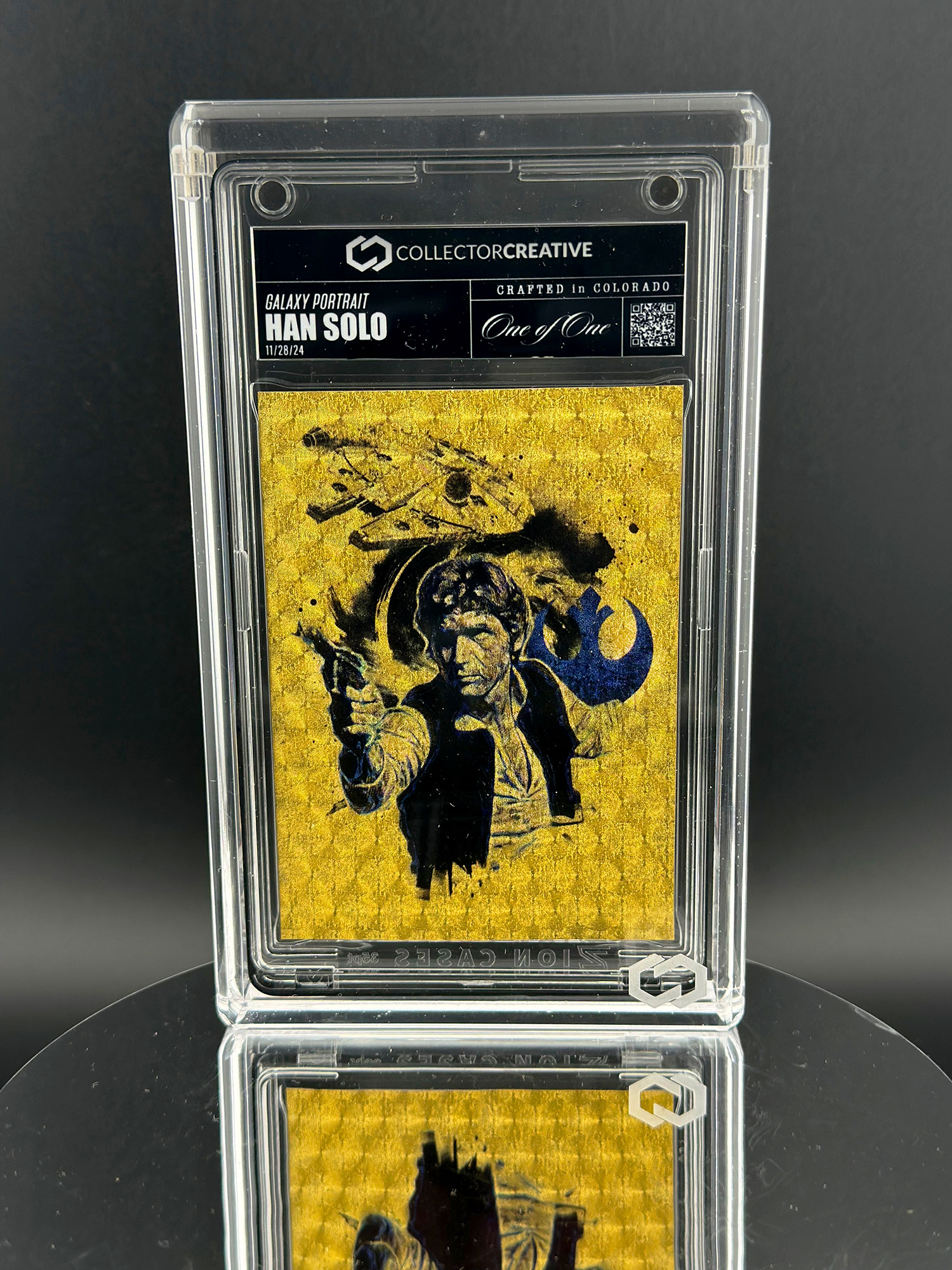 Galaxy Portrait: Han Solo (Gold Rarefoil)