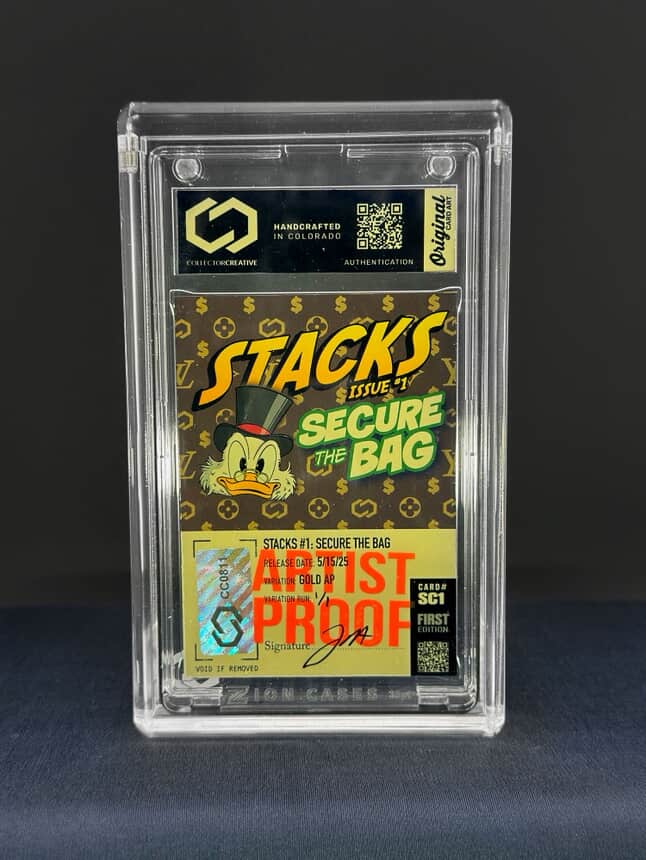 Stacks Issue 1: Secure The Bag (Gold AP)