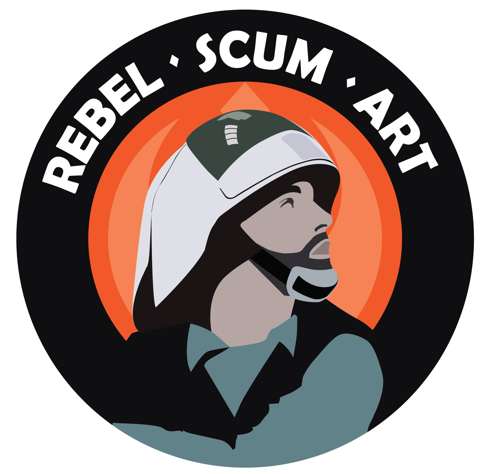 Red Scum Rebel Scum Art | pop art on nerdworth