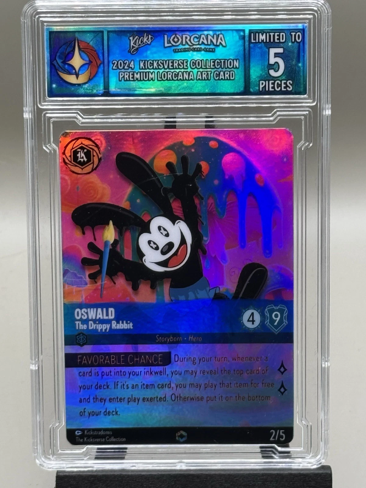 2024 Kicksverse Collection Premium Lorcana Art Card