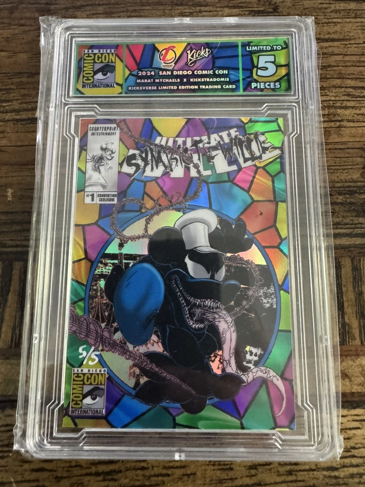 Marat Mychaels x Kickstradomis SDCC 2024 Symbiote Willie