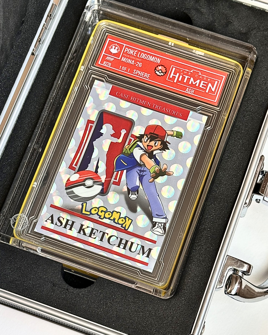 Case Hitmen Poke Logomon Ash Sphere SSP