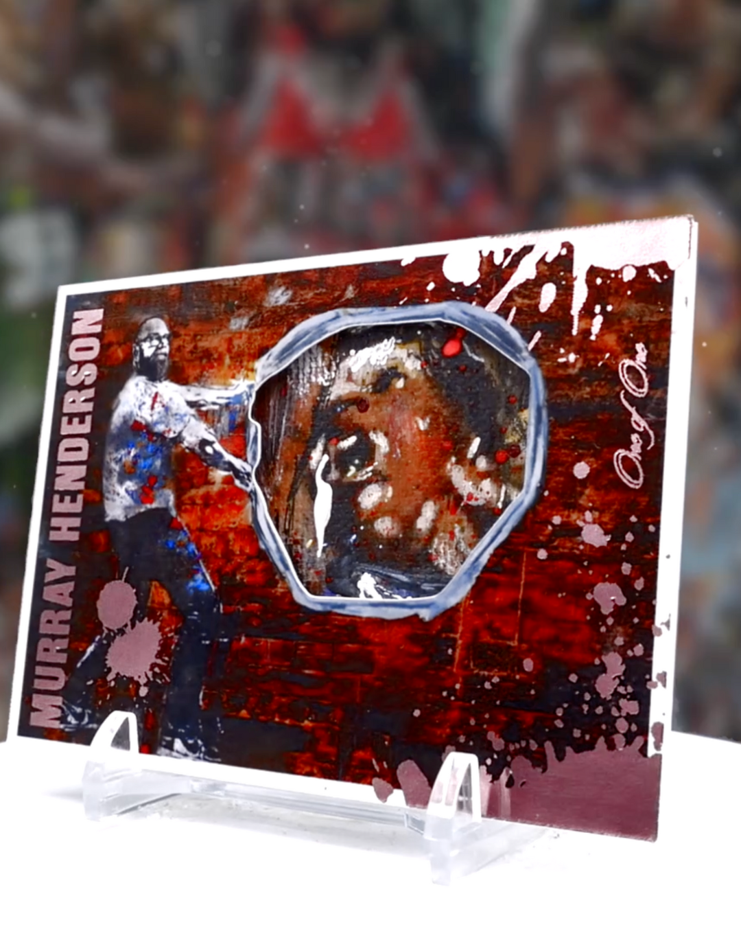 Murray Henderson Rose Foil Kobe Canvas Cut