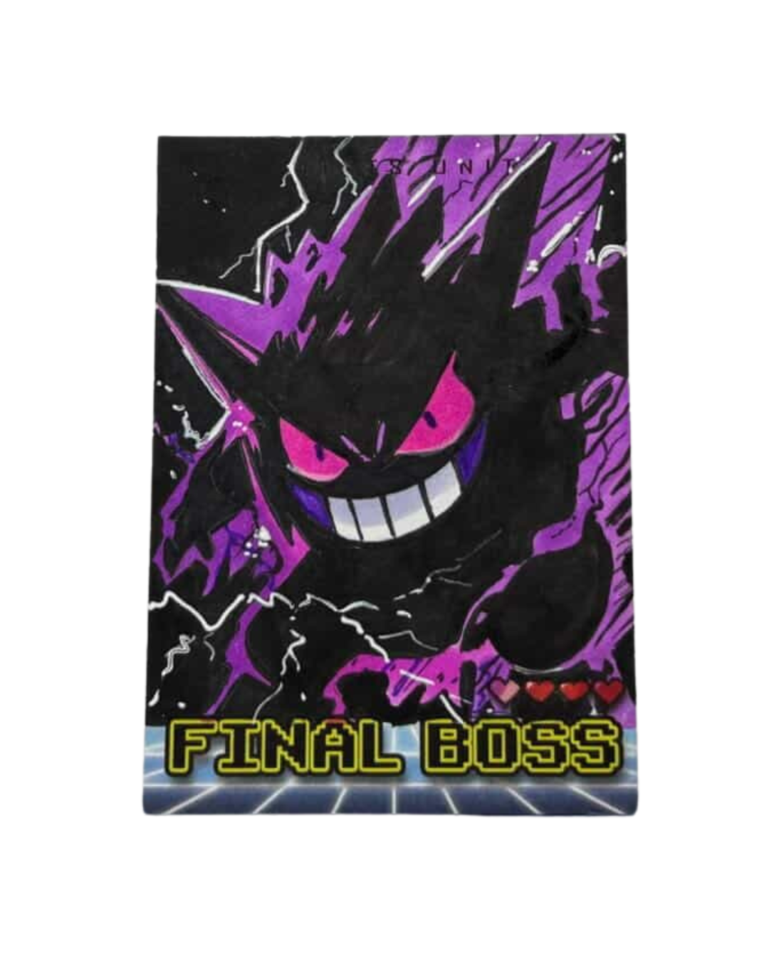 Aaron Laurich Gengar Final Boss One of One Marker Illustration