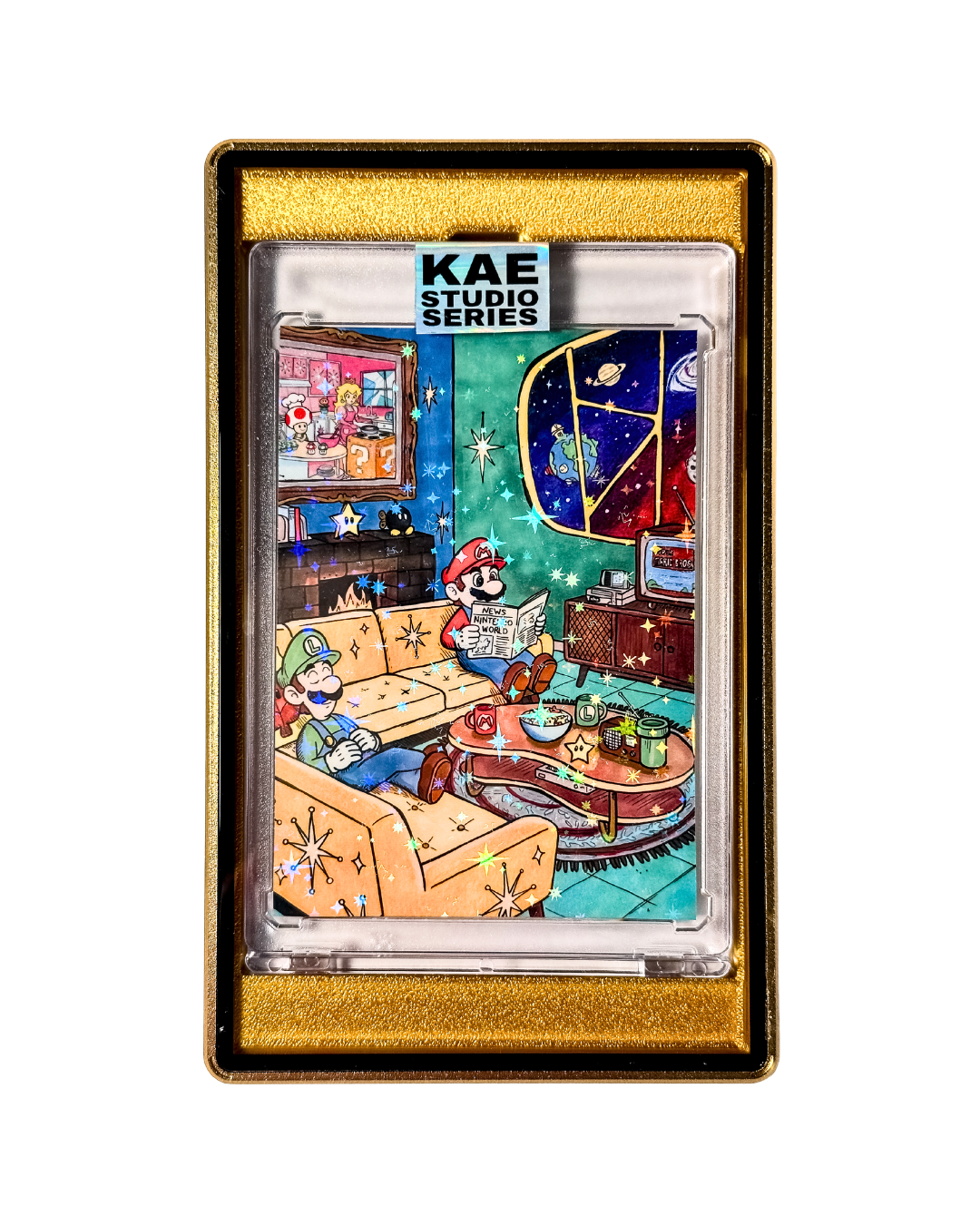 KAE Nintendo World 1 of 1 ACEO Art Piece