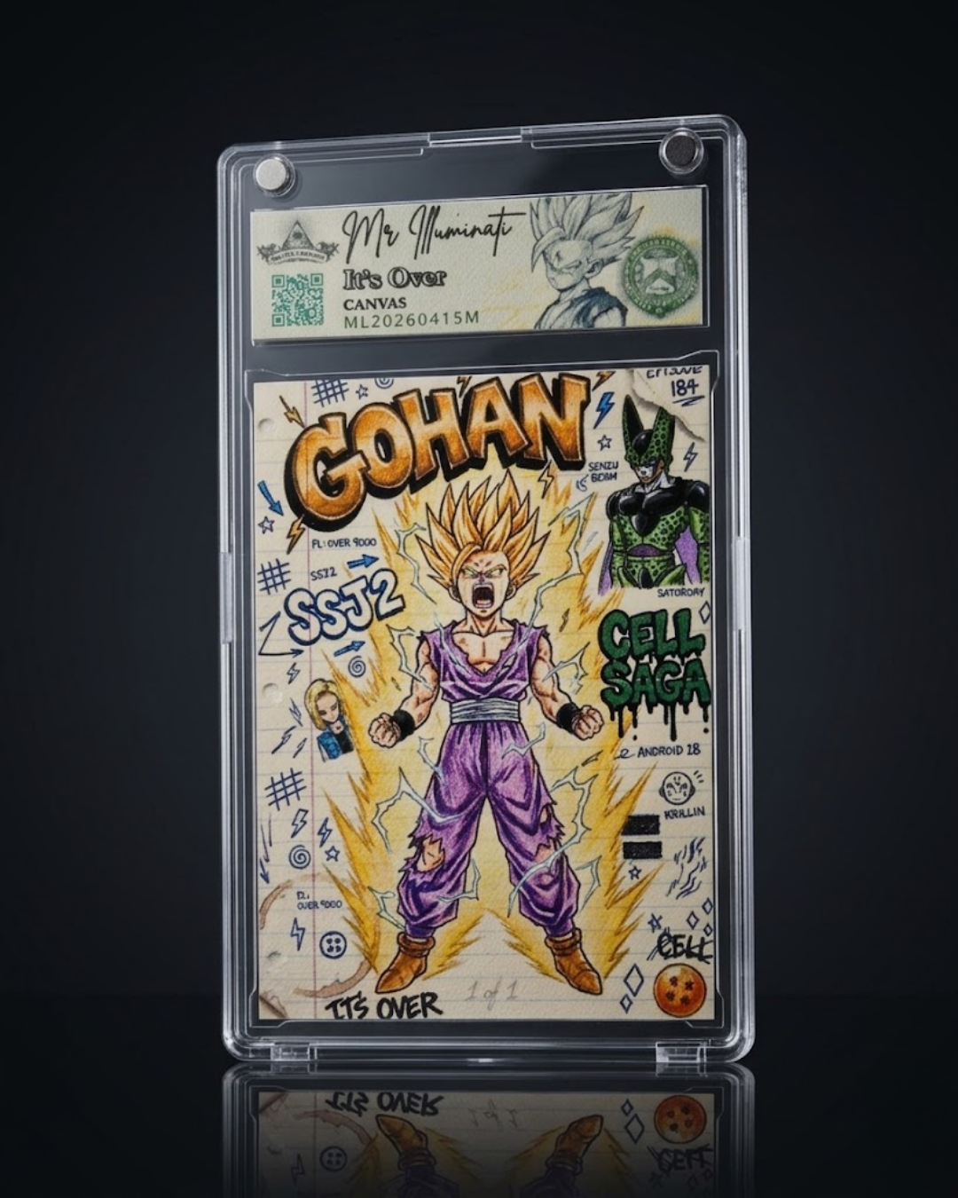 It's Over - Gohan Cell Saga Canvas Art Piece (ONE-OF-ONE) 1/1