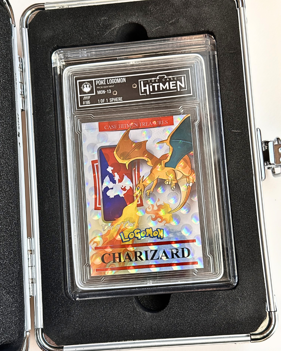 Case Hitmen Poke Logomon Charizard Sphere SSP