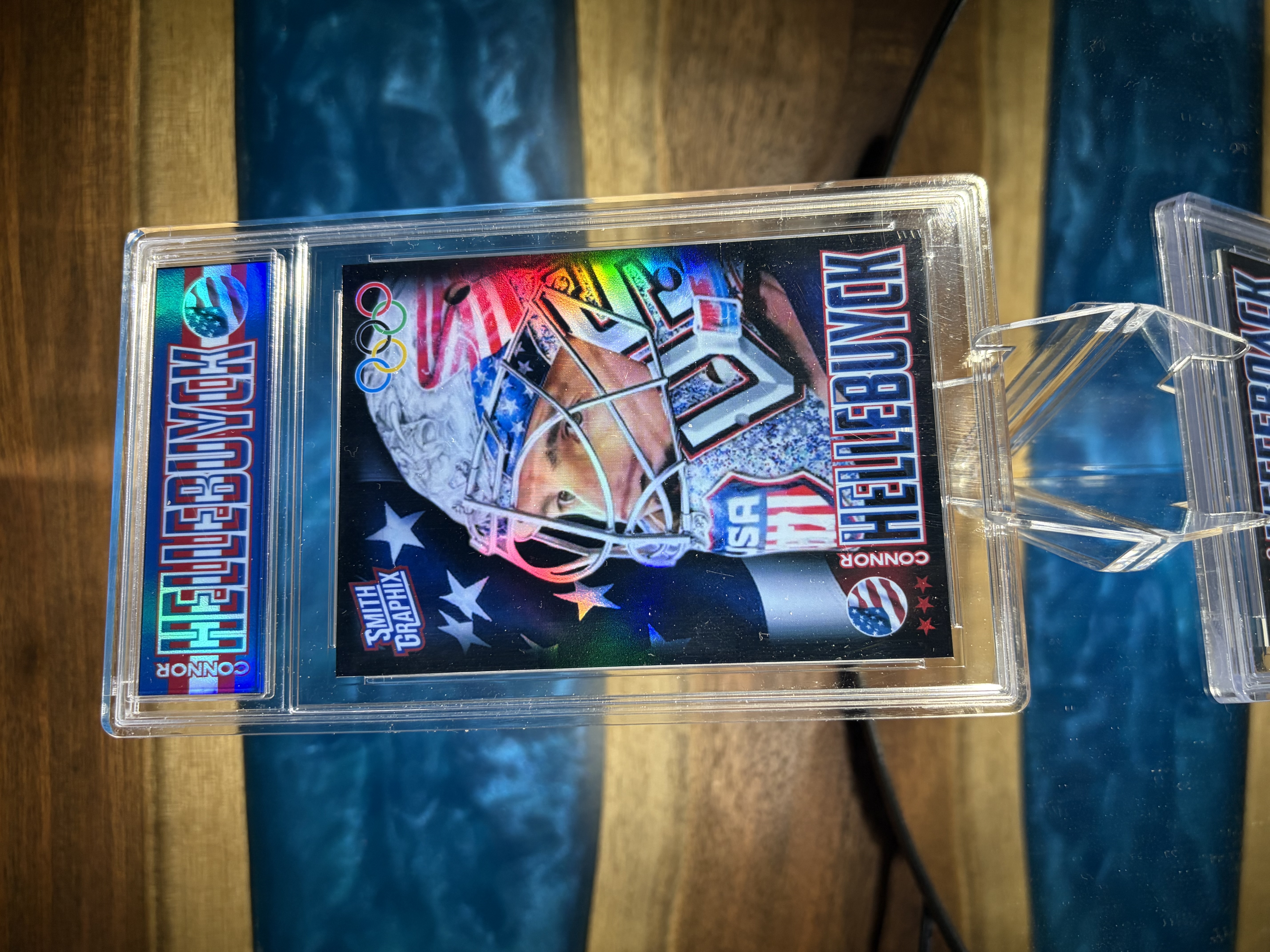 Connor Hellebuyck USA Hockey Holo