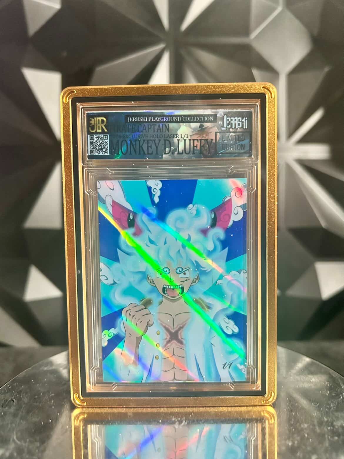Jerrski Monkey D. Luffy Pirate Captain Holo Laser 