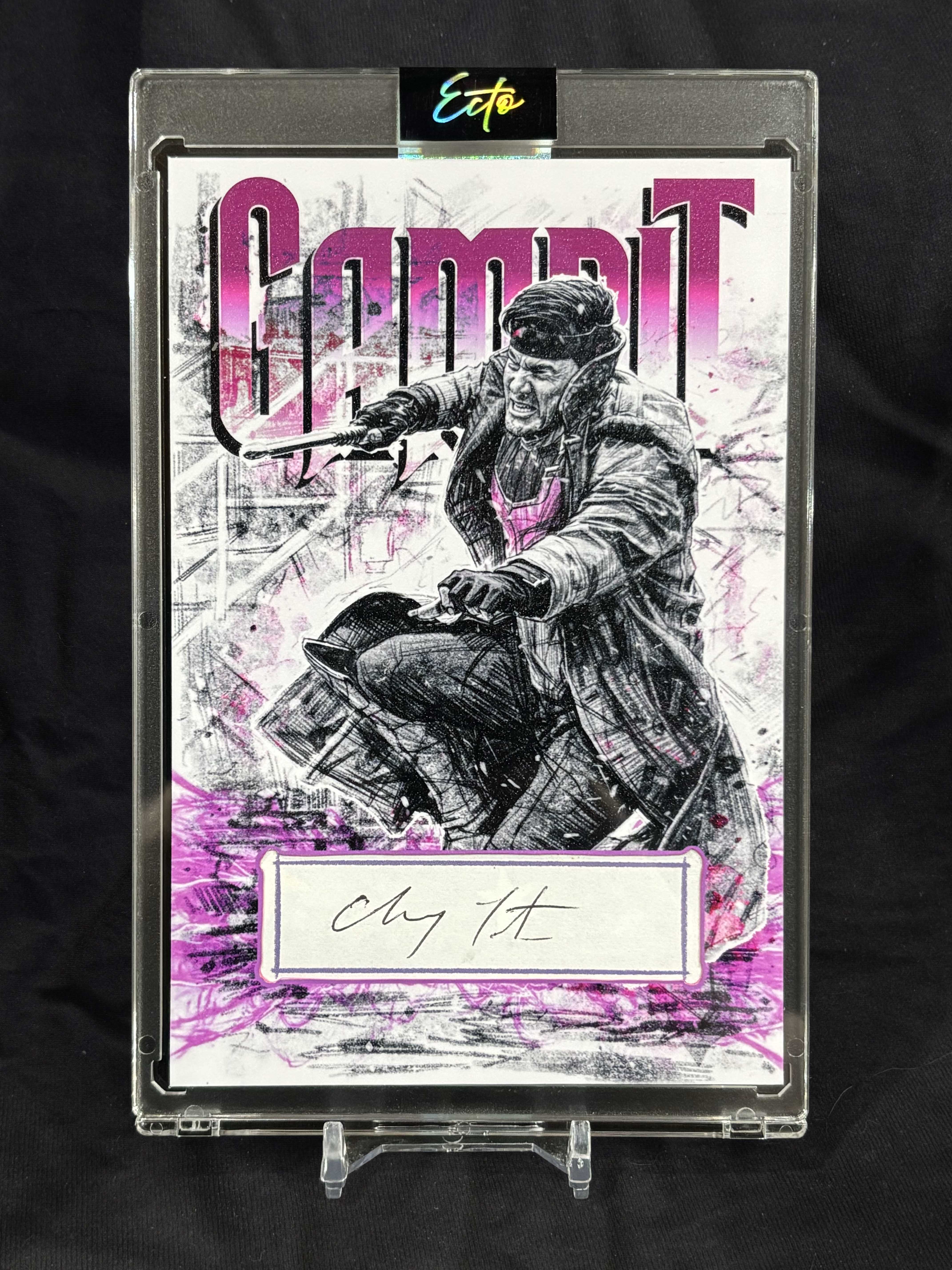 Channing Tatum – Gambit Cut Signature 1/1 – Deadpool & Wolverine (4x6 ...