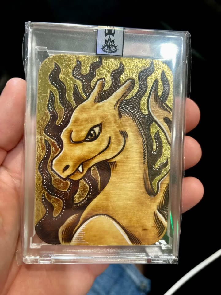 Kingdom Creators Guild Charizard Burned Art Piece