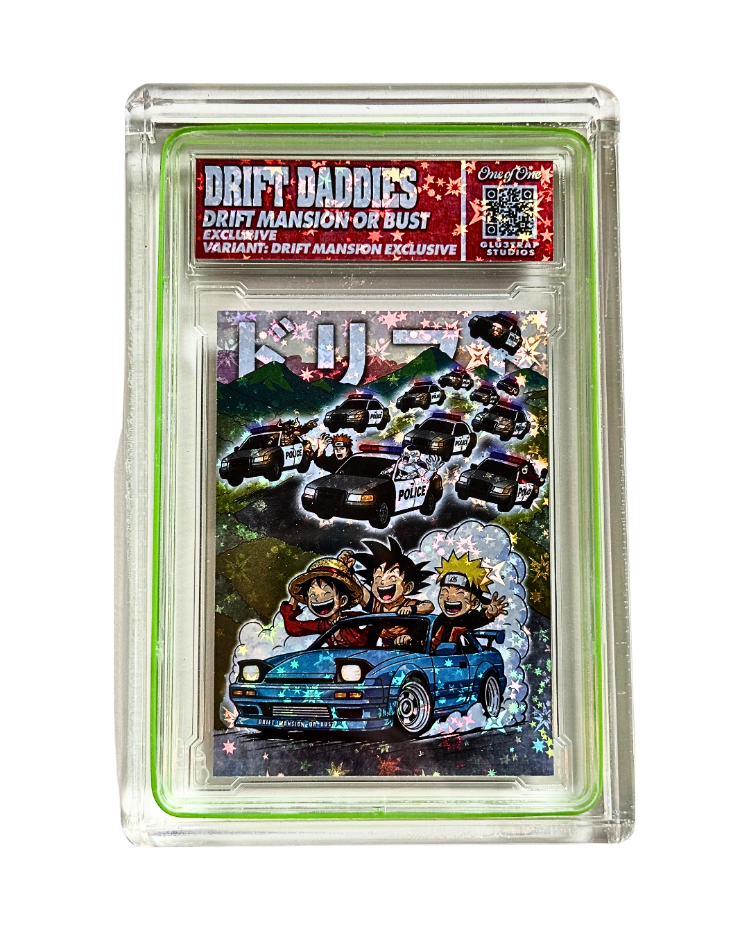 Glu3trap Drift Daddies Drift Mansion Exclusive Starfoil Art Piece