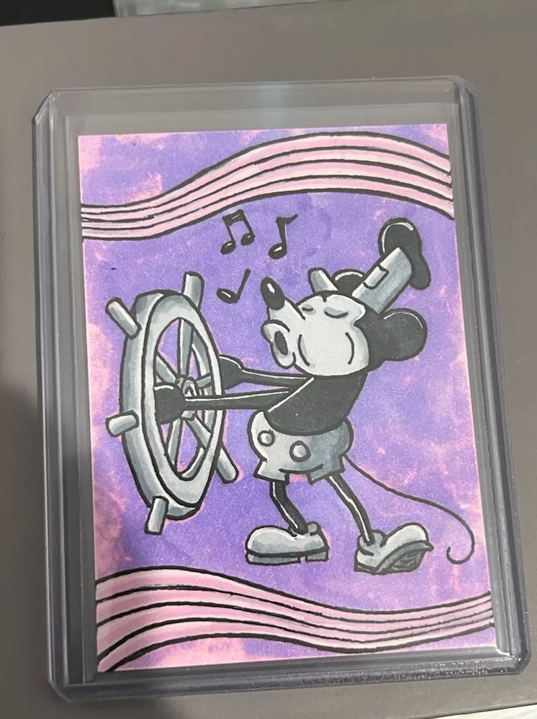 Steamboat Willie Sketch by Eric Medina