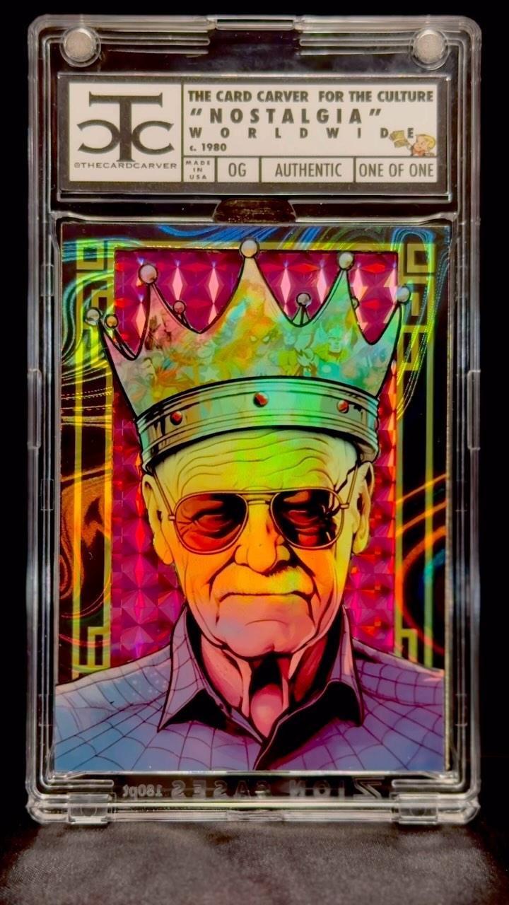 Piggy Banx x Card Carver Stan Lee